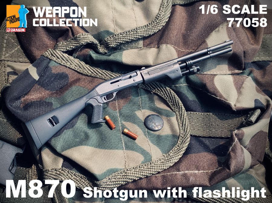 Remington M870 Shotgun with Flashlight