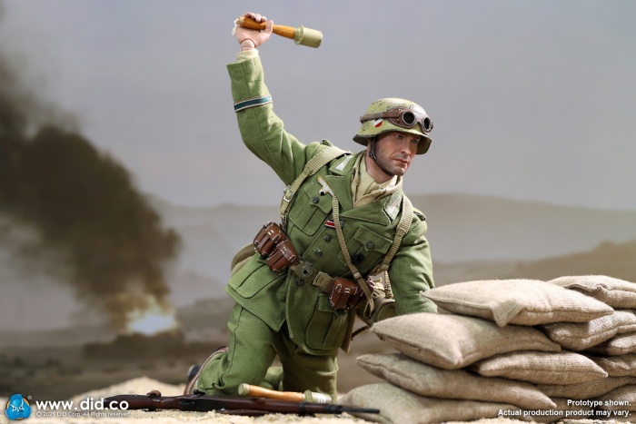80152-29 Burk - WWII German Africa Korps Infantry Man