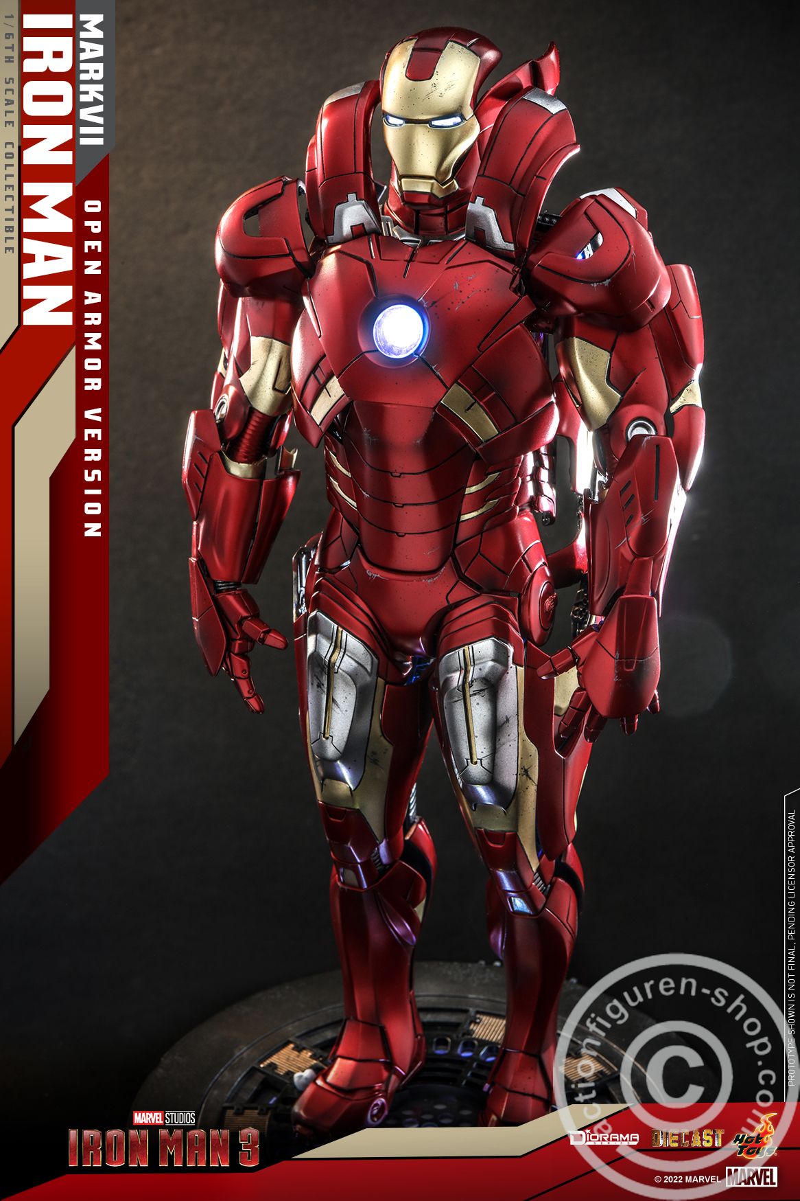 Iron Man 3 - Iron Man Mark VII (Open Armor Version)