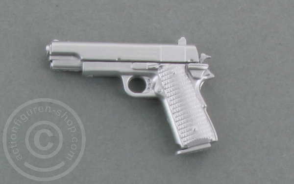 Pistole Colt M1911 - silver
