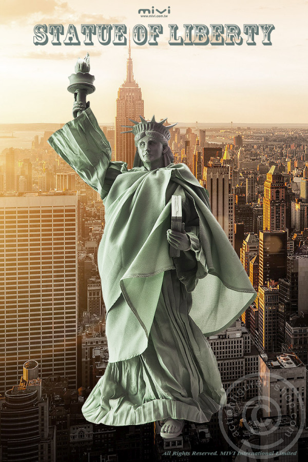 Statue of Liberty - Head and Outfit Set
