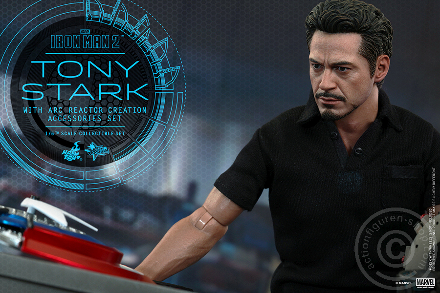 176307-07 Iron Man 2 - Tony Stark with Arc Reactor Creation Accessories