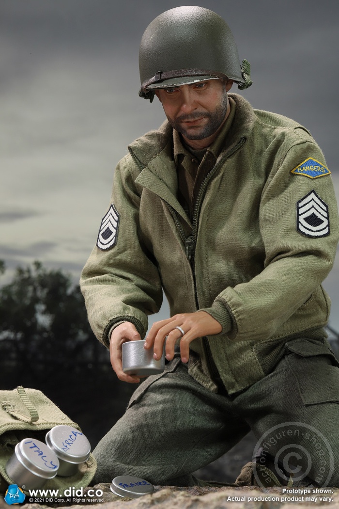 80150-68 Sergeant Horvath - WWII US 2nd Ranger Battalion