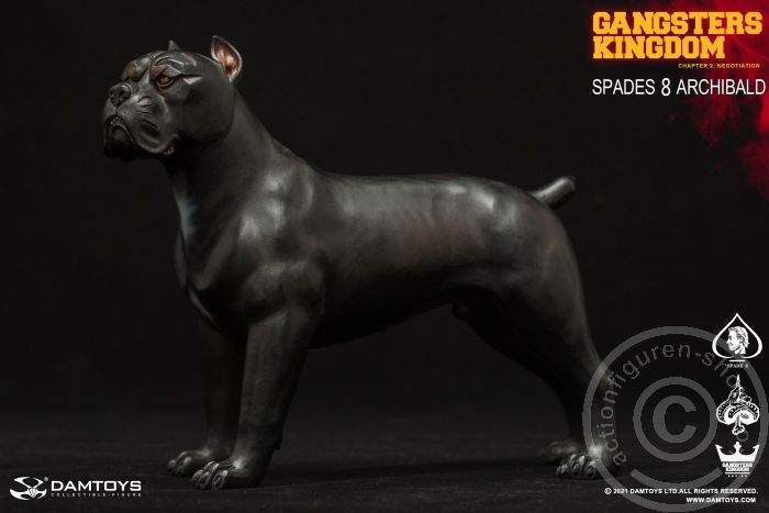 Gangsters Kingdom - SPADE 8 - DOG Casro (black)