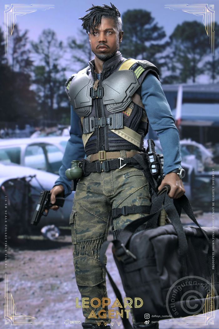 Leopard Agent Figure - Killmonger Leopard Agent Figure - Killmonger