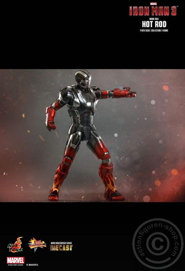 176291-06 Iron Man 3 - Hot Rod (Mark XXII) - Hot Toys Exclusive