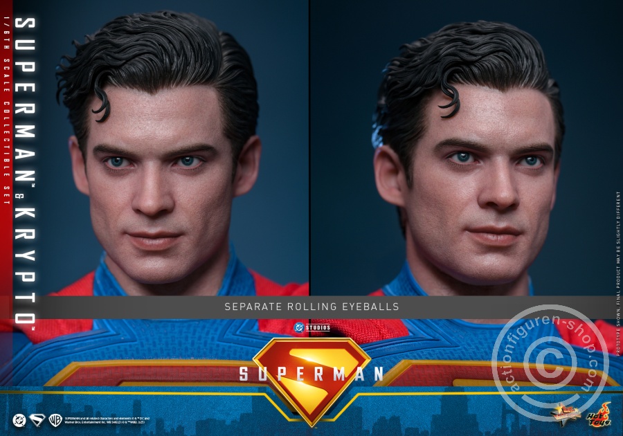 Hot Toys – MMS812 - Superman - 1/6th scale Superman & Krypto Collectible Set Hot Toys – MMS812 - Superman - 1/6th scale Superman & Krypto Collectible Set