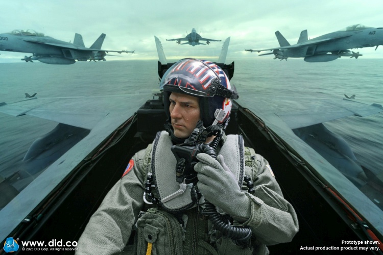 Captain Pete Mitchell - US Navy Fighter Weapons School Instructor F/A-18E Pilot