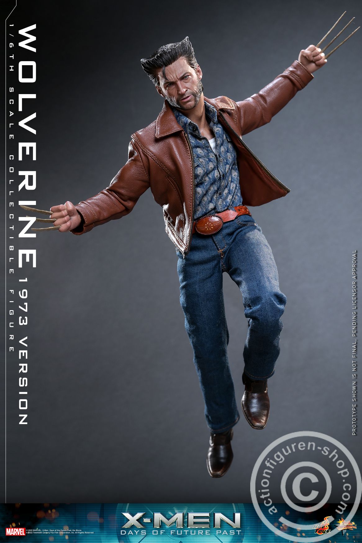 X-Men: Days of Future Past - Wolverine (1973 Version) - damaged Box X-Men: Days of Future Past - Wolverine (1973 Version) - damaged Box
