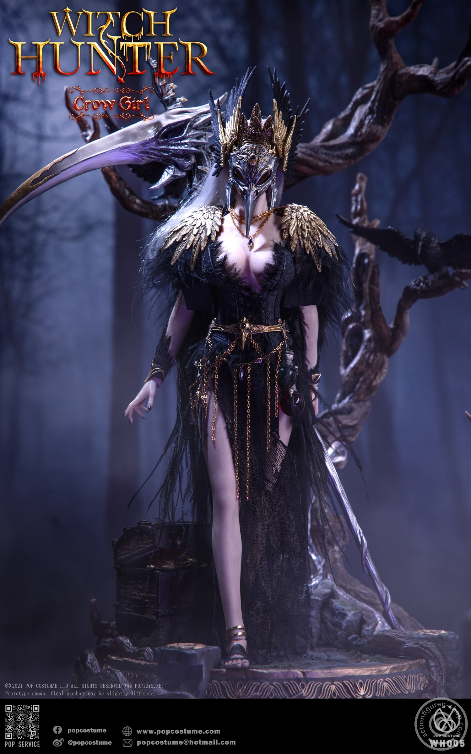 Witch Hunter Series - The Crow Girl Deluxe Version Witch Hunter Series - The Crow Girl Deluxe Version