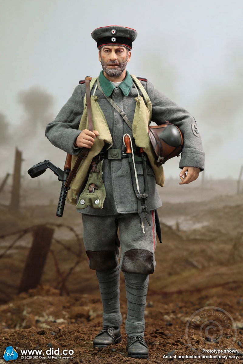 Bodo - WW I German Army Stormtrooper Infantry - in 1/6 scale
