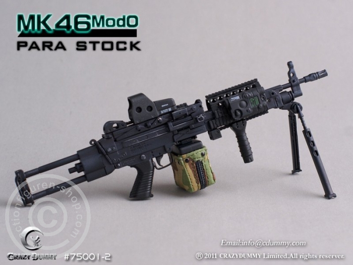 MK46MOD0-para stock - black