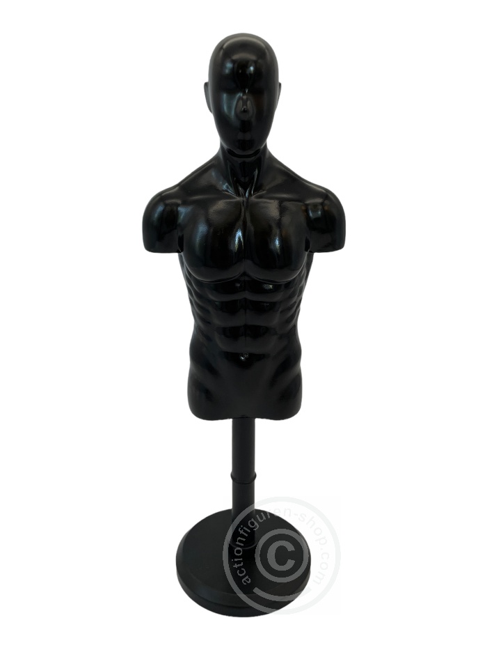 Mannequin Stand - male - black