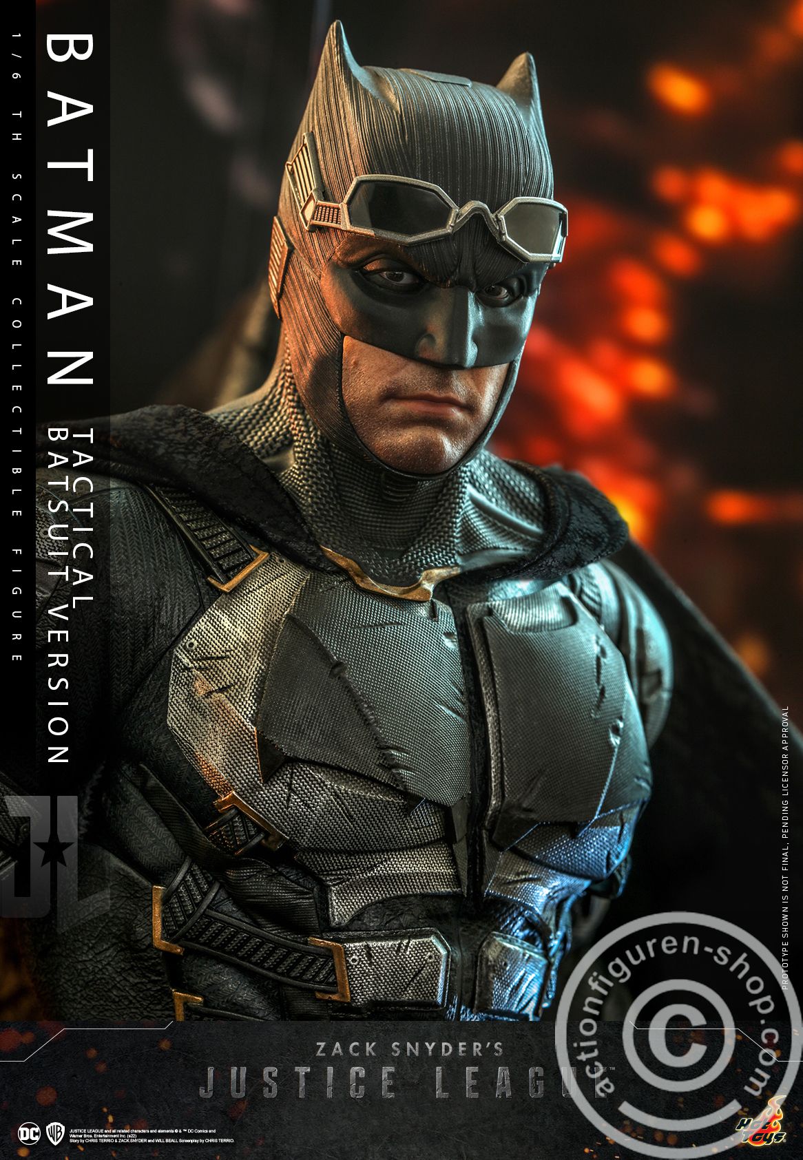 Zack Snyder's Justice League - Batman (Tactical Batsuit Version) - TMS085 Zack Snyder's Justice League - Batman (Tactical Batsuit Version) - TMS085