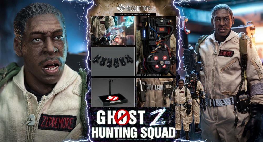 Ghost Hunting Squad - Winston Zeddmore - in 1/6 scale Ghost Hunting Squad - Winston Zeddmore - in 1/6 scale