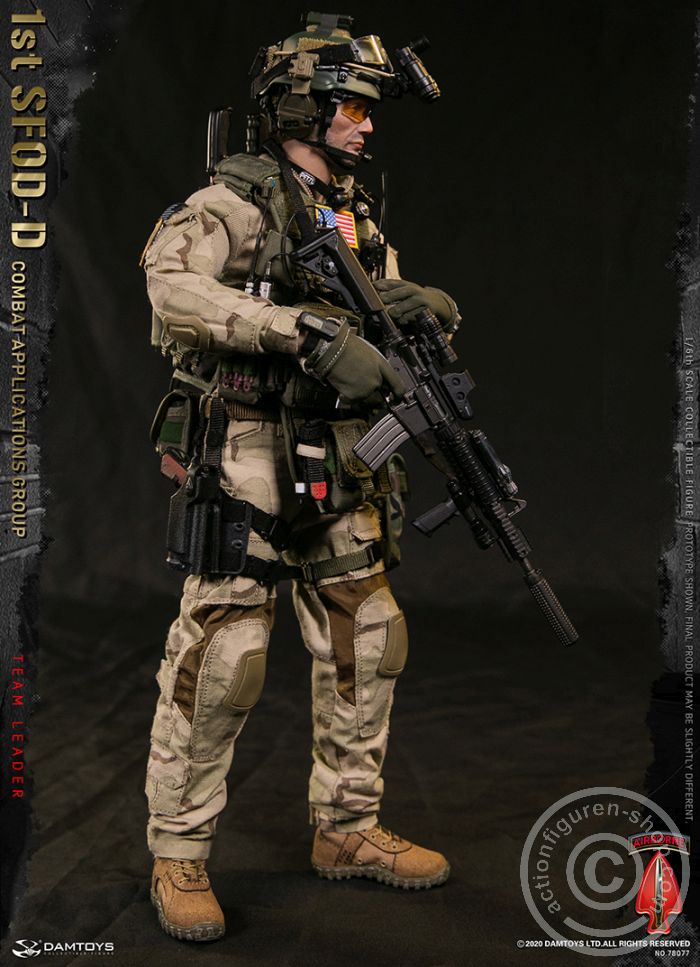 DA78077-02 1st SFOD-D Combat Applications Group TEAM LEADER