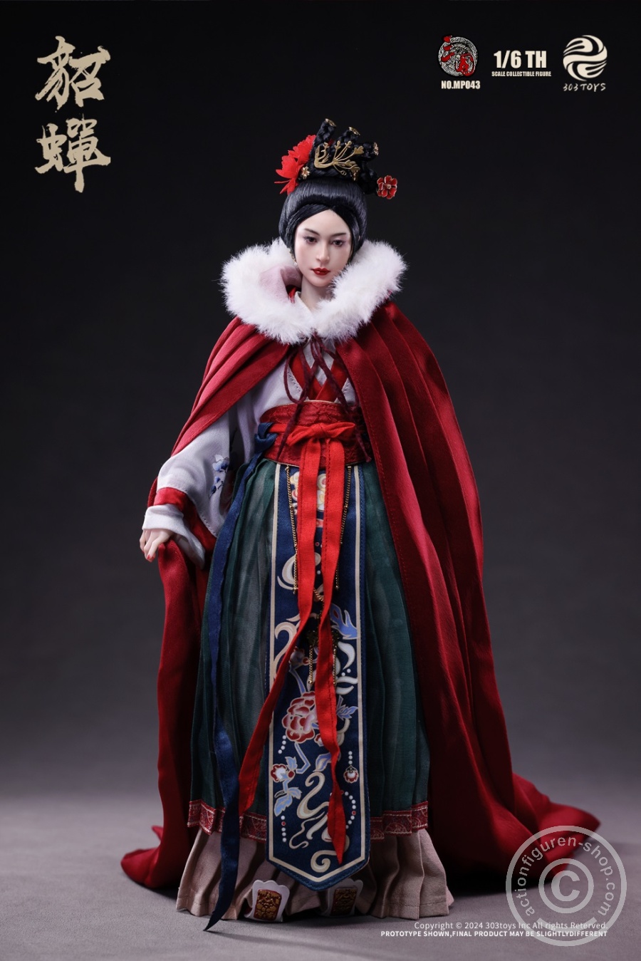 Diao Chan (Fabric Hair Edition) - Three Kingdoms Series - in 1/6 scale