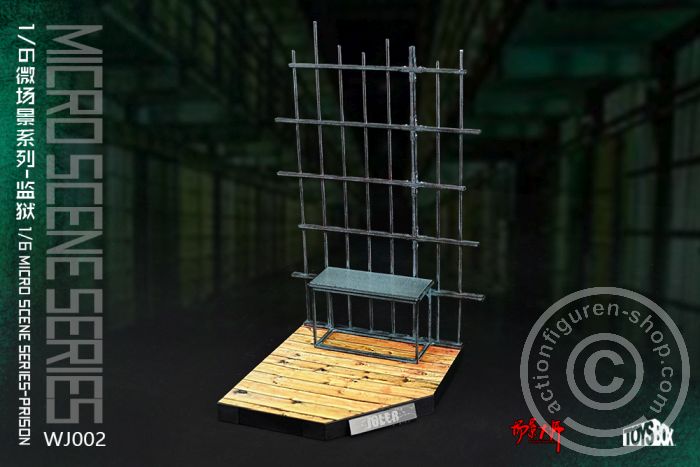 Prison Sceene Diorama w/ Bench