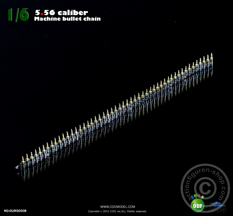 our5008-02OYMdSop1GdI1B 5.56 Caliber MG Gurt - 50 Patronen
