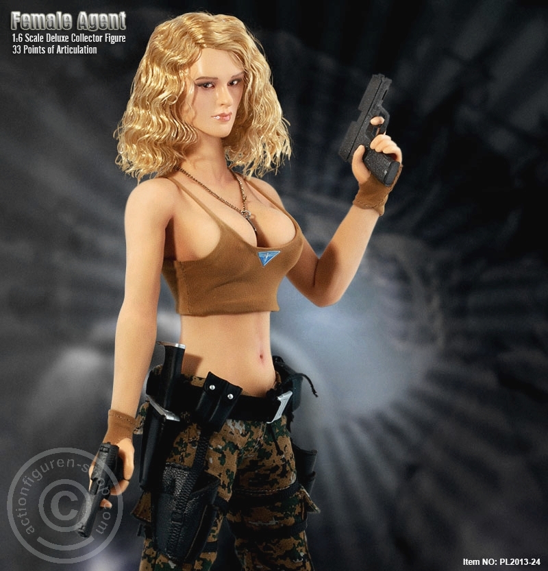 PL2013-24-08 Female Agent - Soft Skin Figure