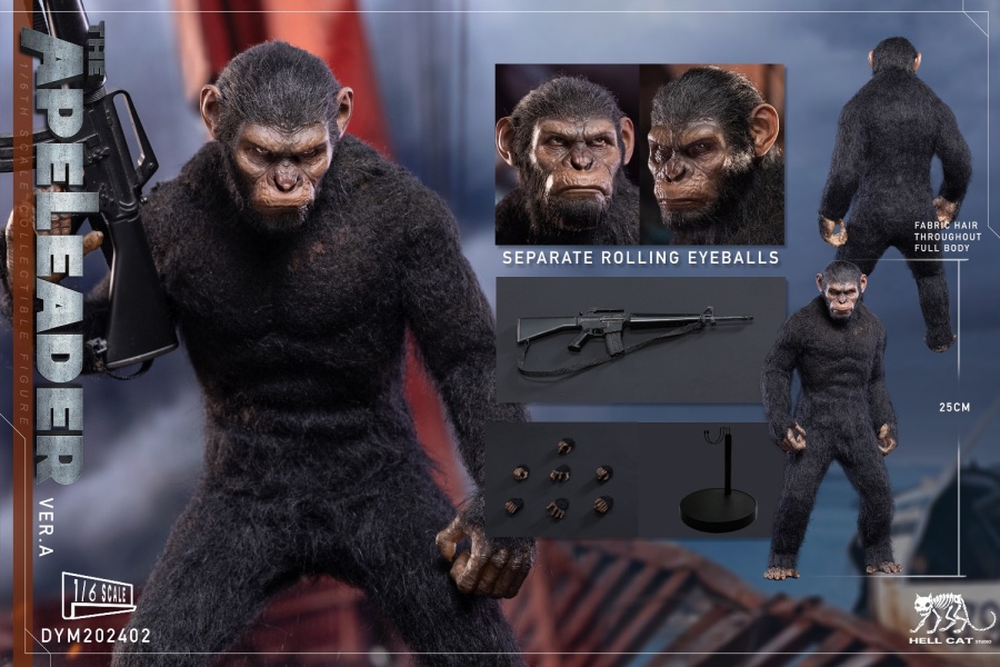 Ape Leader – Version A - in 1/6 scale
