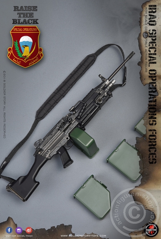 Iraq Special Operations Forces "ISOF" - SAW Gunner