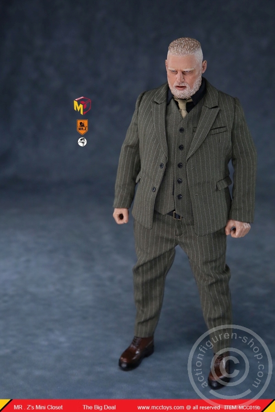 MrZMCC019B-02 The Big Deal (Figure in Suit) - grey