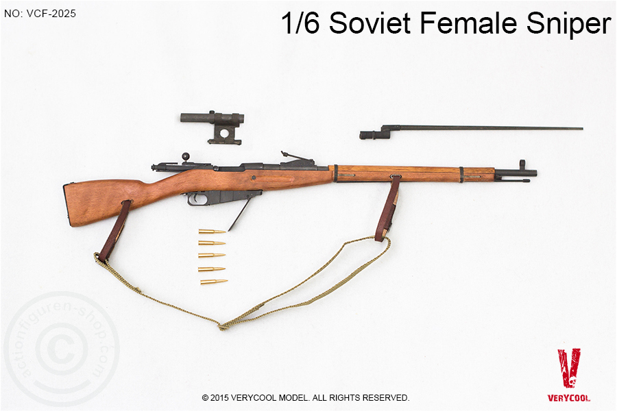 Soviet Red Army Female Sniper