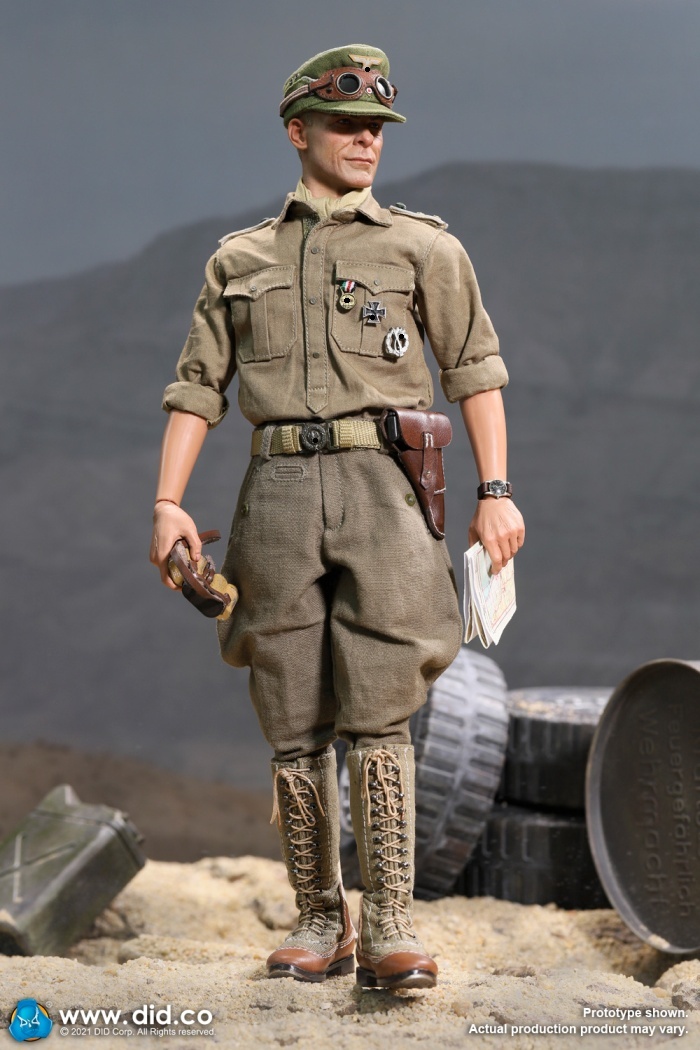 Wilhelm - WWII German Afrika Korps Infantry Captain