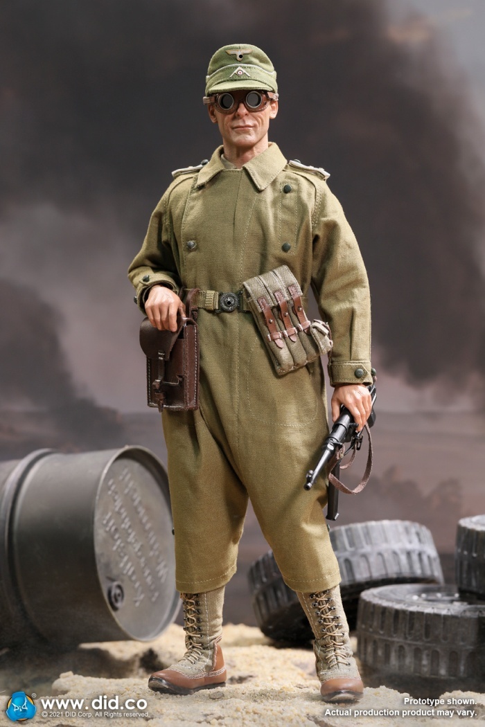 Wilhelm - WWII German Afrika Korps Infantry Captain