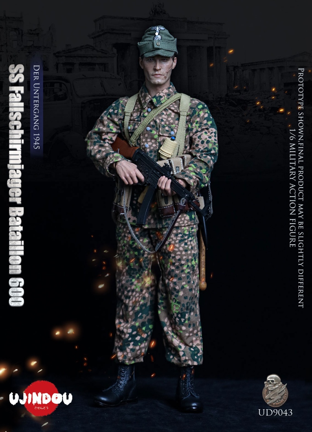 SS Fallschirmjager Bataillon 600 - Der Untergang 1945 - in 1/6 scale