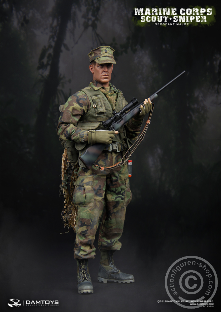 DA93018-01 Marine Corps Scout Sniper - Sergeant Major