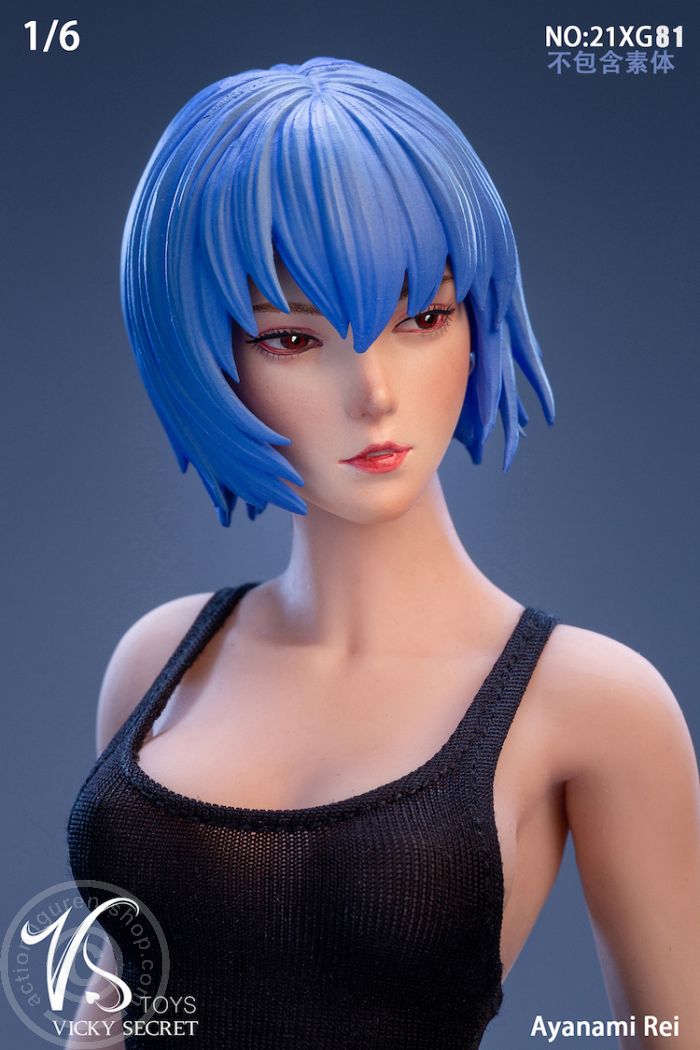 Student Girl - Ayanami Rei - Head & Outfit Set Student Girl - Ayanami Rei - Head & Outfit Set