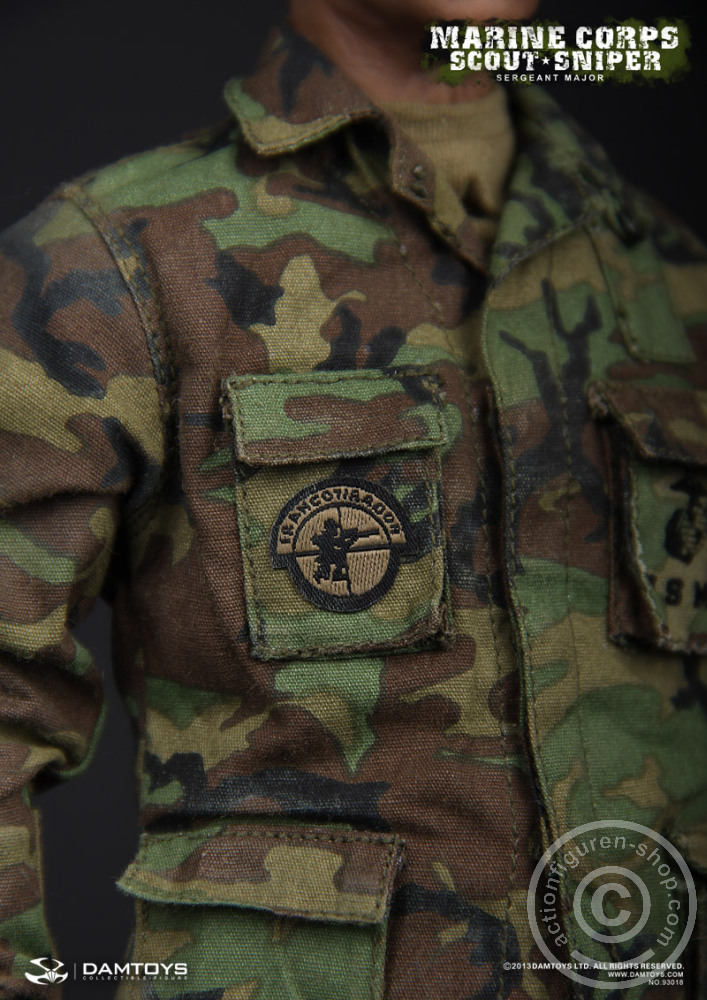 DA93018-21 Marine Corps Scout Sniper - Sergeant Major