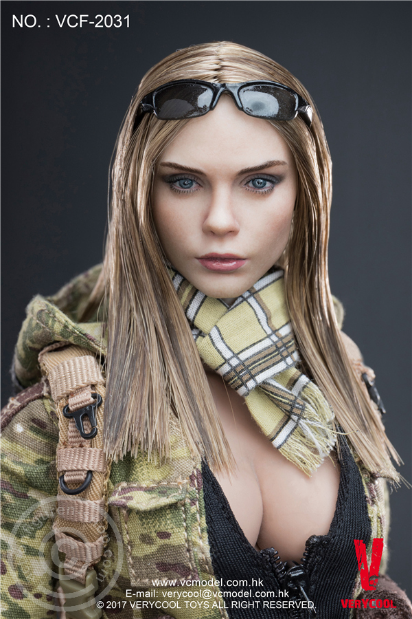 VCF2031-03 Villa - MC Camouflage Women Soldier