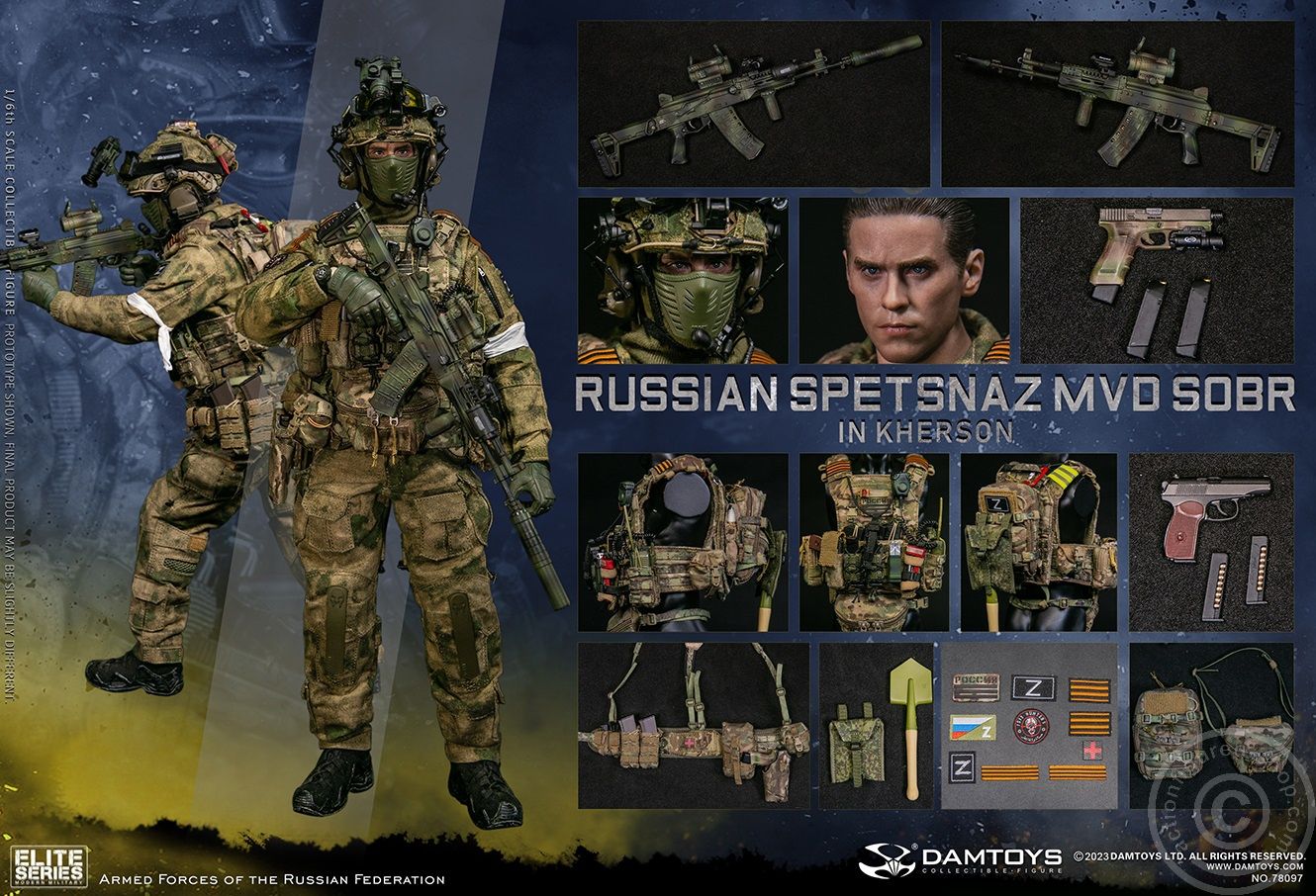 Russian Spetsnaz MVD SOBR In Kherson Russian Spetsnaz MVD SOBR In Kherson