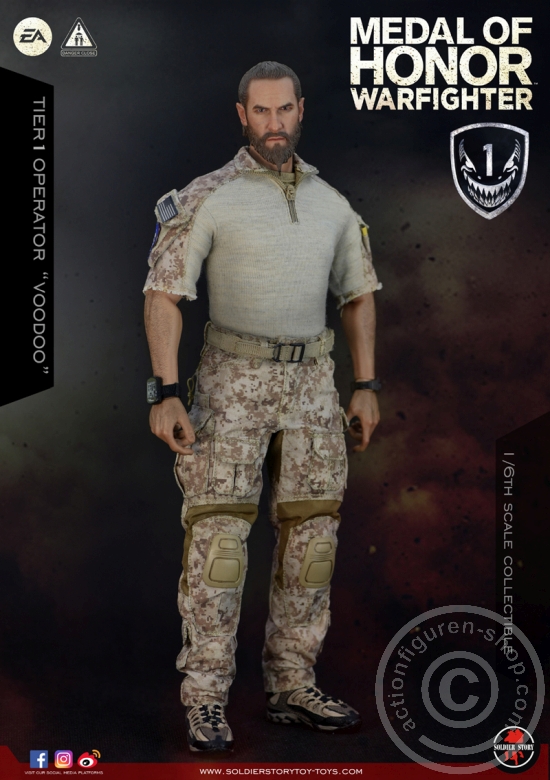 SST106-29 Medal Of Honor Navy SEAL Tier One - Operator "Voodoo"