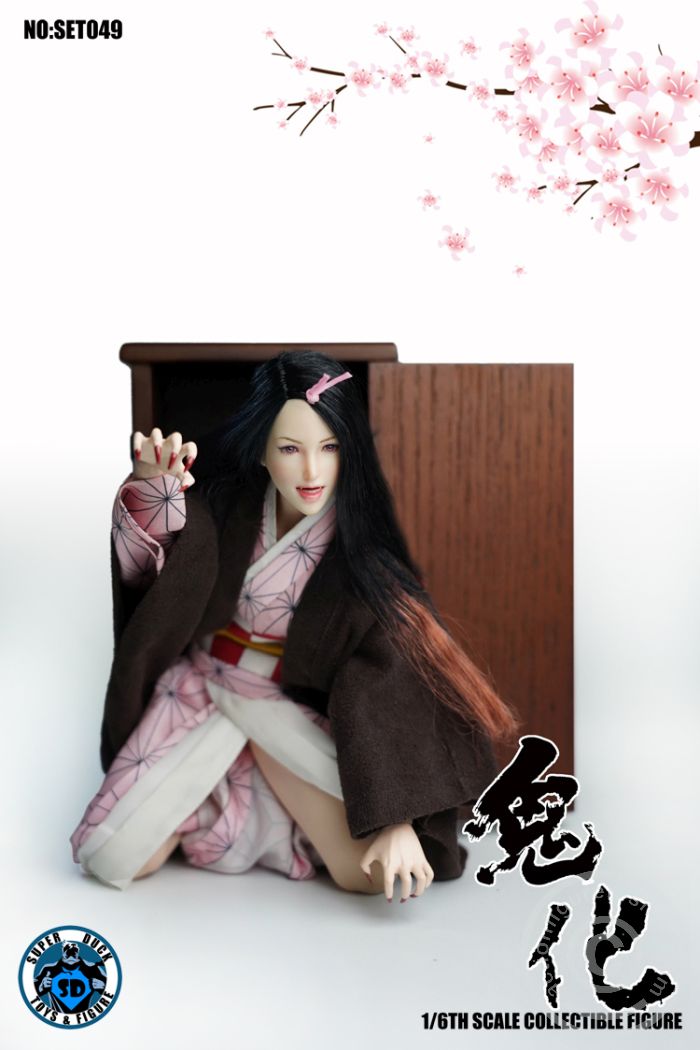 SDS049-06 ONI Girl - Cosplay Cloth & Head Set