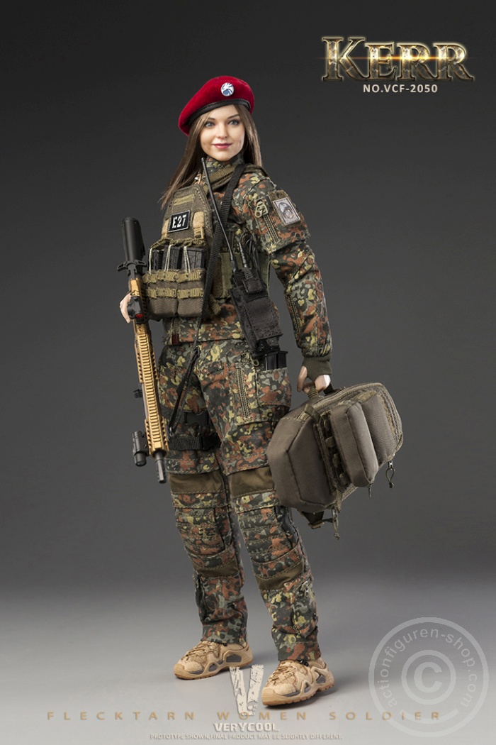 Flecktarn Woman Soldier - KERR