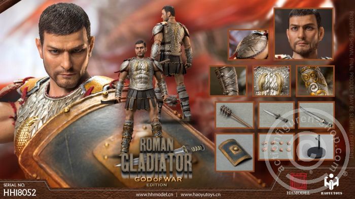 HH18052-19 Roman Gladiator - God of War - Ares Version
