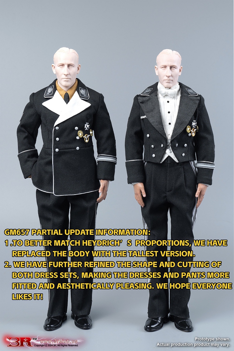 Reinhard Heydrich (Ceremonial Dresses Version) - in 1/6 scale