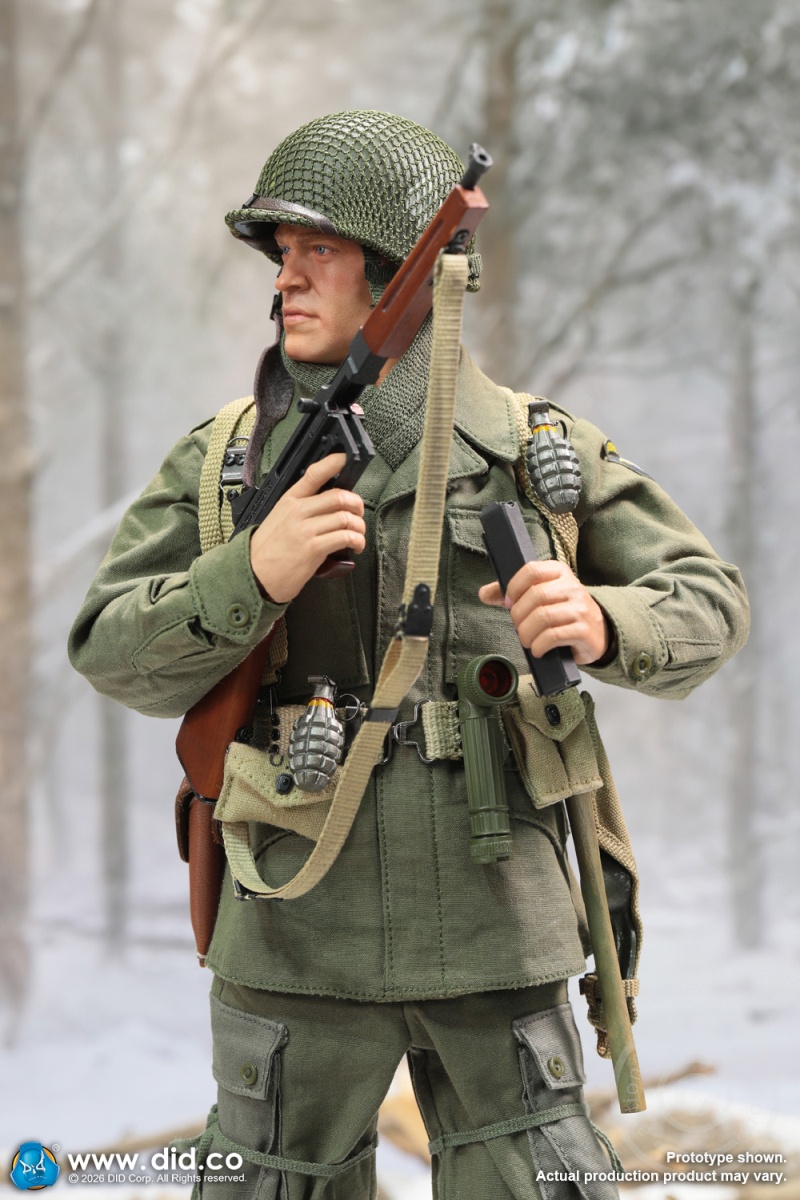 Lieutenant Buck - 1/6 WWII US Army 101st Airborne Division 506th PIR - in 1/6 scale