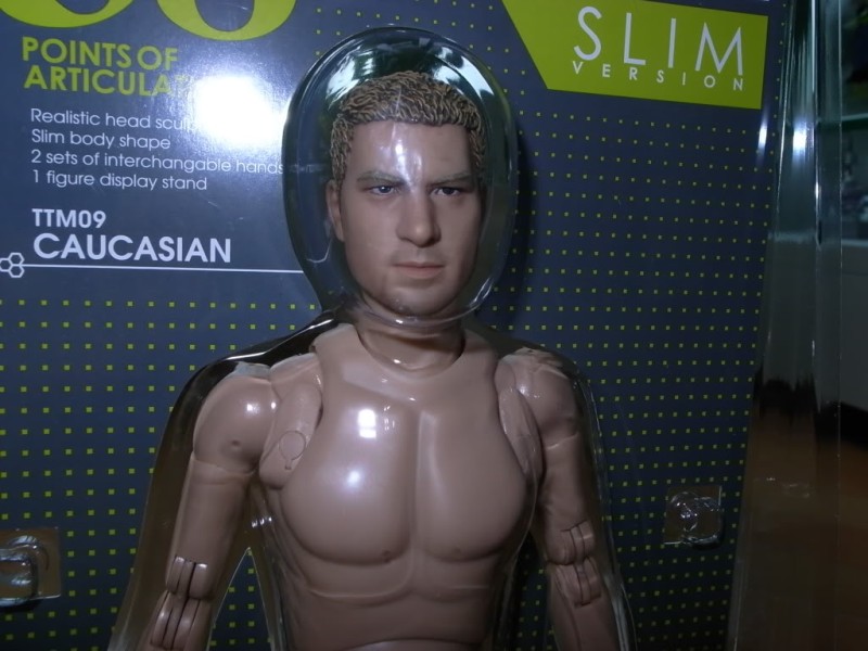 Truetype Figure TTM09 - Caucasian Slim Body