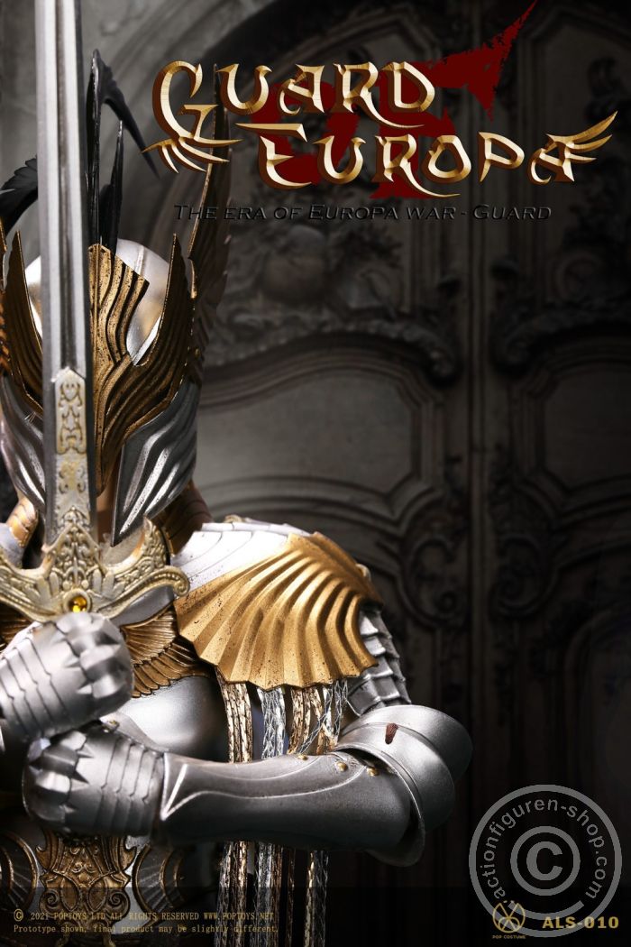 PTALS010-16 Eagle Knight Guard - Silver Armor Version