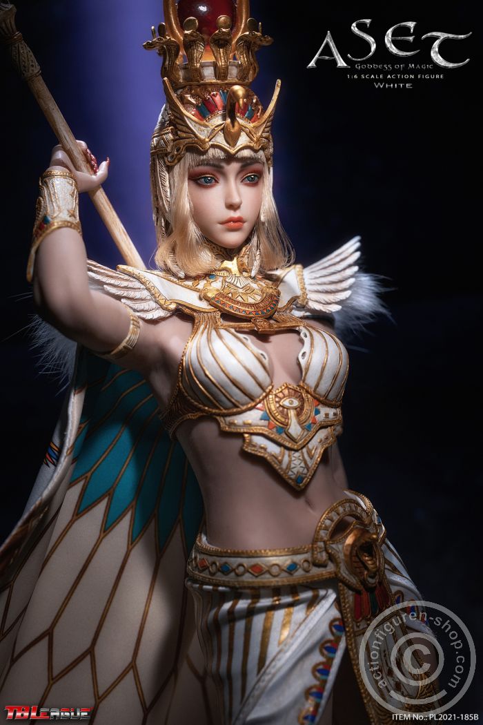 PL2021-185B-08 Aset Goddess of Magic - White Version