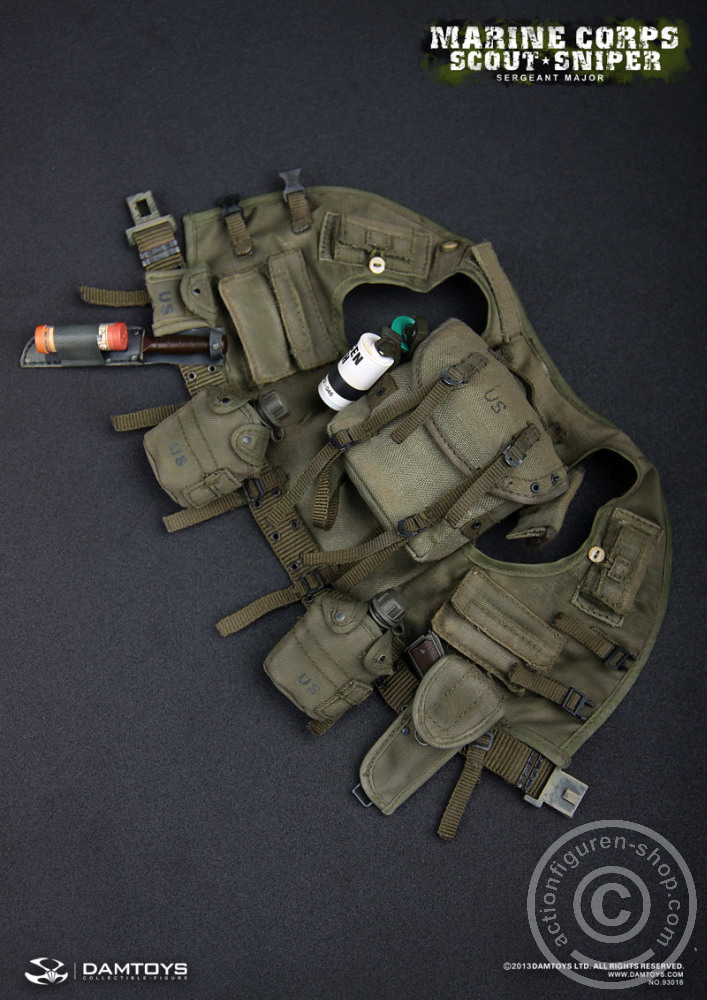 DA93018-31 Marine Corps Scout Sniper - Sergeant Major