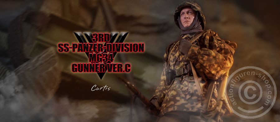 80127-37 Curtis - 3. SS-Panzer-Division MG34 Gunner