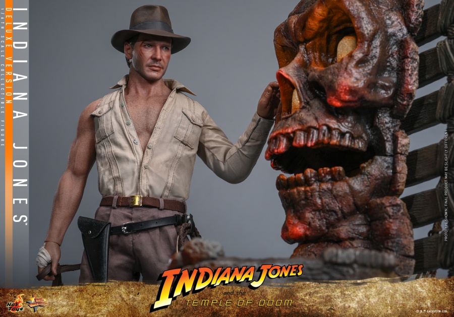 Indiana Jones And the Temple of Doom 1/6th scale Indiana Jones Collectible Figure (Deluxe Version) - MMS861