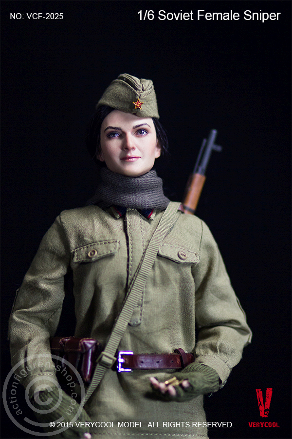 Soviet Red Army Female Sniper