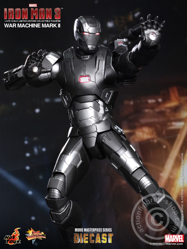175126-04 Iron Man 3 - War Machine (Mark II) - Diecast - MMS198D03